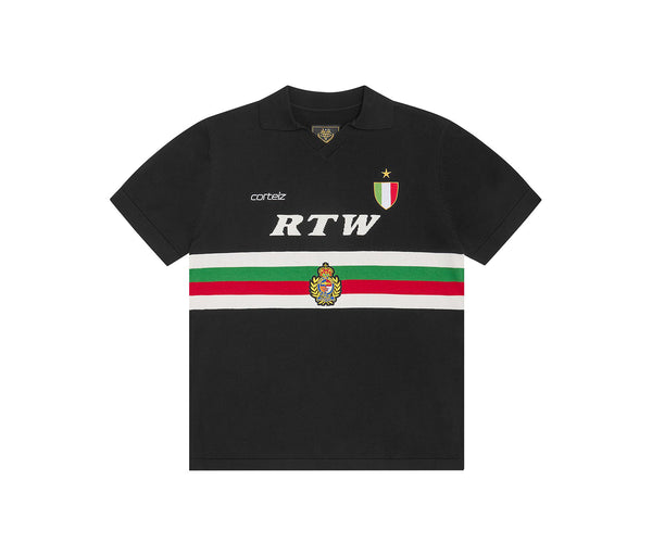 Corteiz Serie A Knit Jersey Black – Corteiz