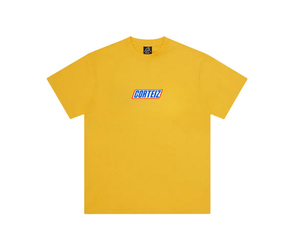 Corteiz Snickers Tee Yellow – Corteiz