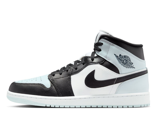 Air Jordan 1 Mid Black Aura Squadron Blue – Air Jordan