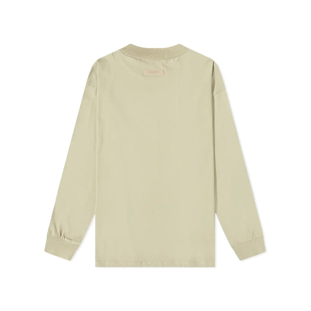 Fear of God Essentials Long Sleeve Logo Tee Wheat