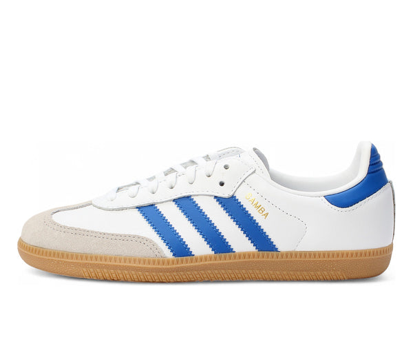 adidas Samba OG White Blue (GS) – adidas