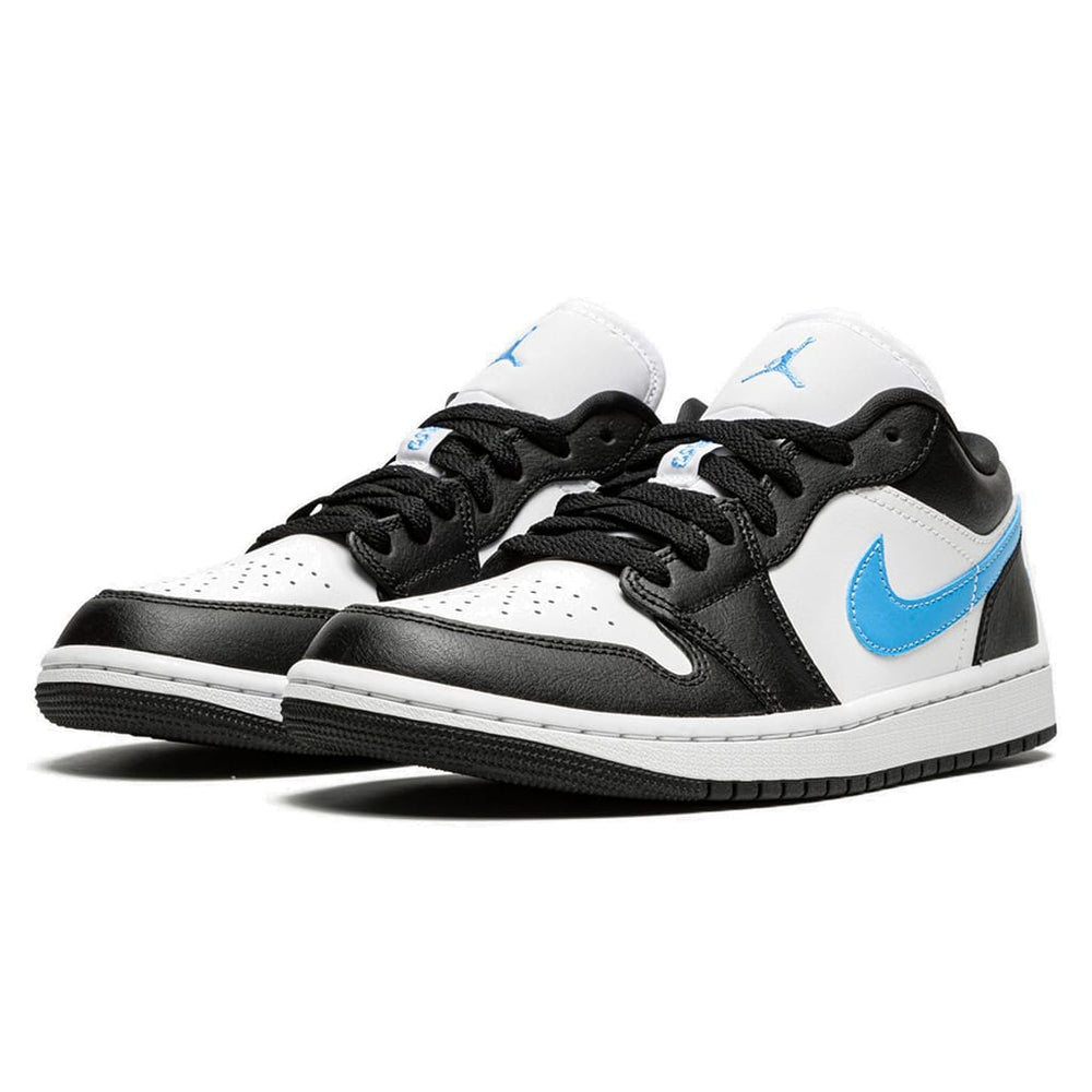 Air Jordan 1 Low Black University Blue White (W)