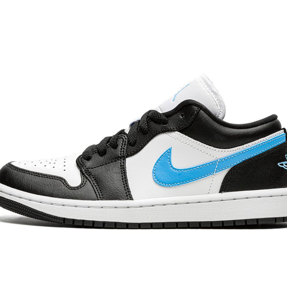 Air Jordan 1 Low Black University Blue White (W)