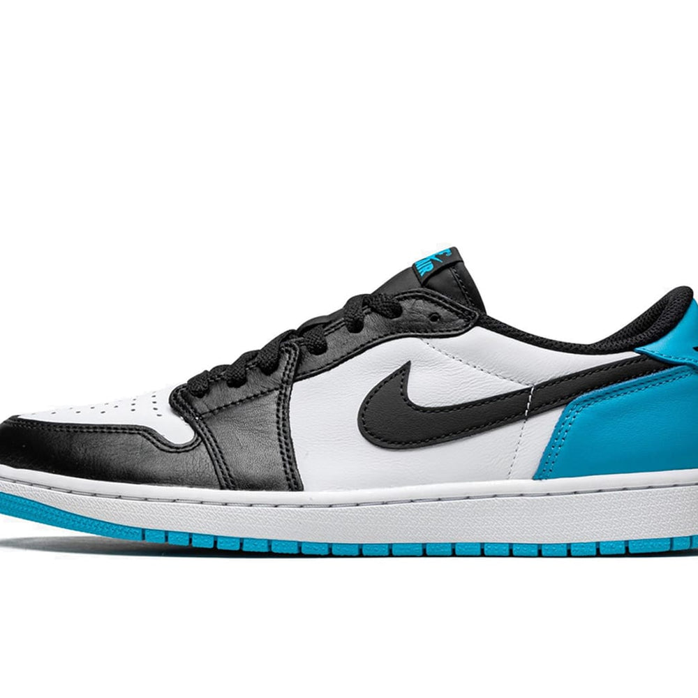 Air Jordan 1 Low Black Dark Powder Blue