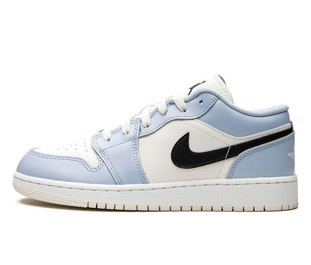 Air Jordan 1 Low Ice Blue Black (GS)