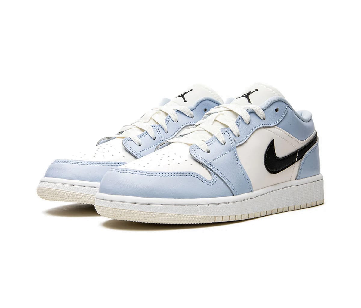 Air Jordan 1 Low Ice Blue Black (GS)