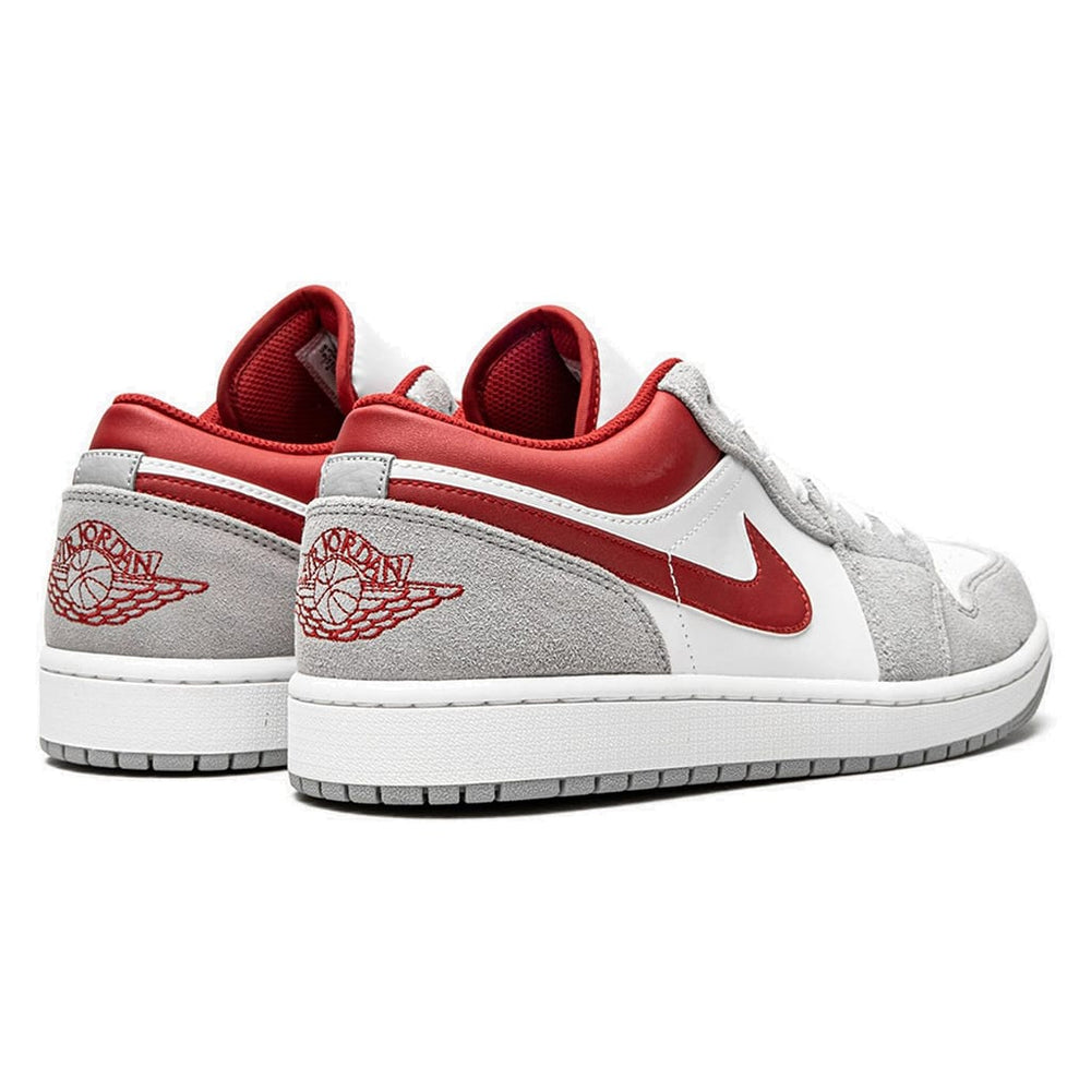 
                      
                        Air Jordan 1 Low Light Smoke Gray Gym Red
                      
                    