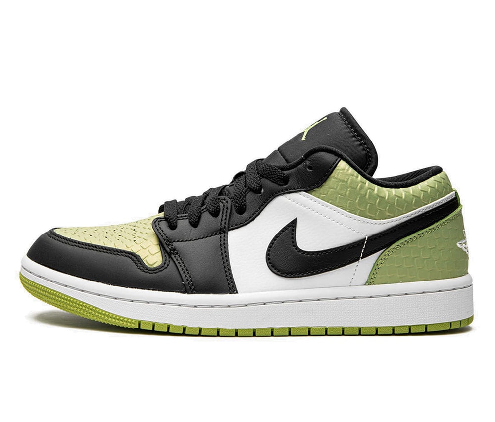 Air Jordan 1 Low Snakeskin Vivid Green (W)