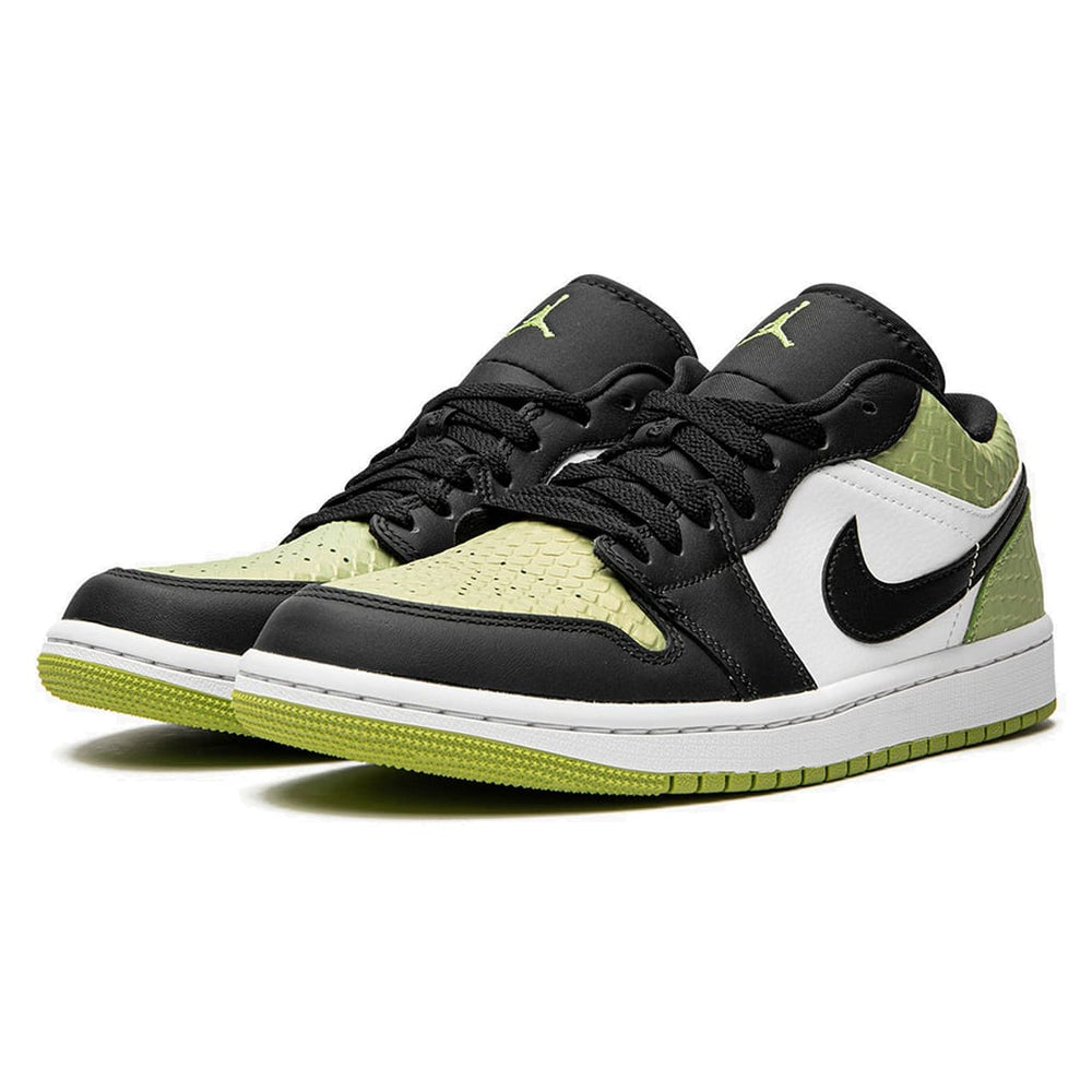 Air Jordan 1 Low Snakeskin Vivid Green (W)