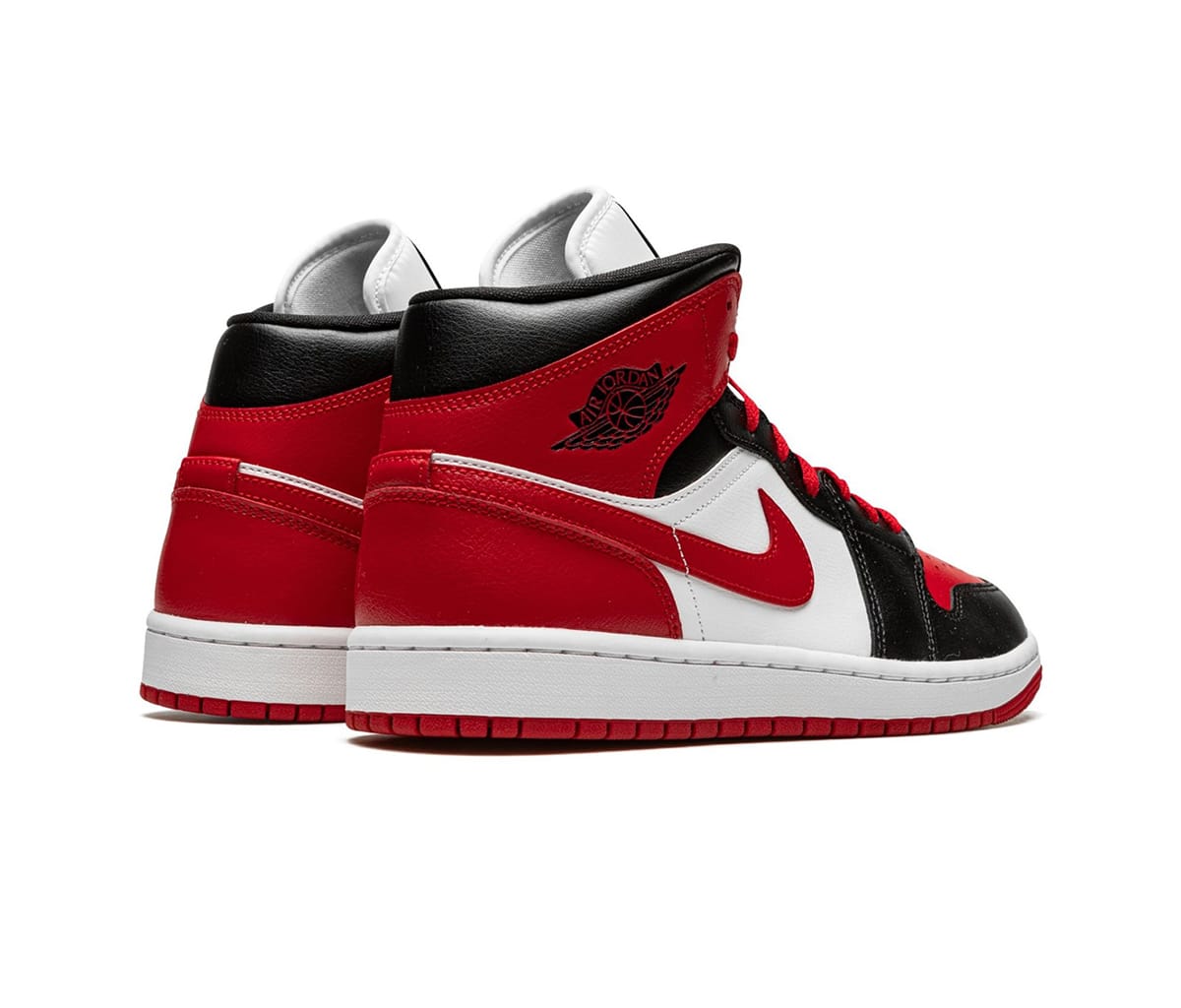 Jordan Retro Jordan One Mid Bred Toe Jordan Air Jordan Mid 'Bred
