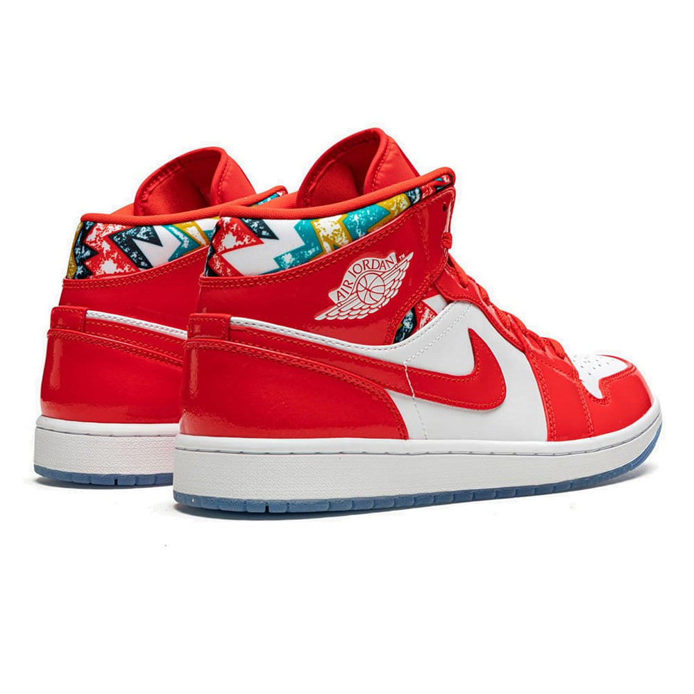 
                      
                        Air Jordan 1 Mid Barcelona Sweater Red Patent
                      
                    