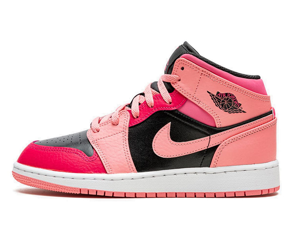 Air Jordan 1 Mid Coral Chalk (GS)