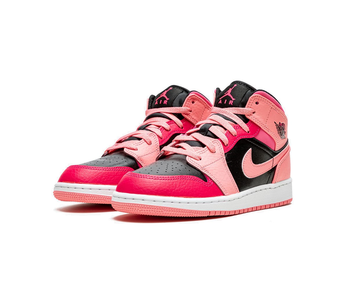 Air Jordan 1 Mid Coral Chalk (GS)