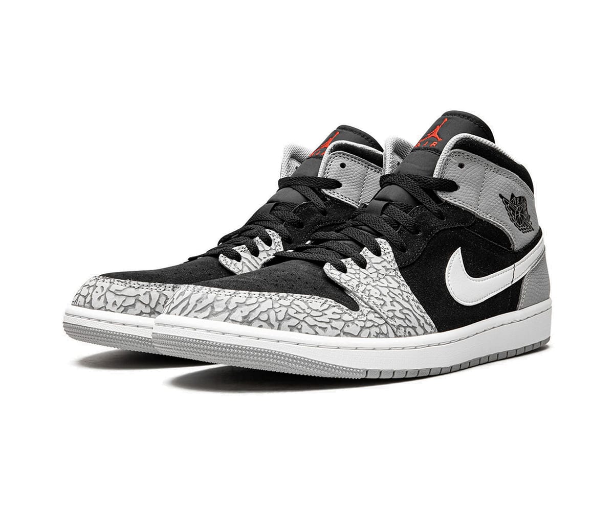 Air Jordan 1 Mid Elephant Print