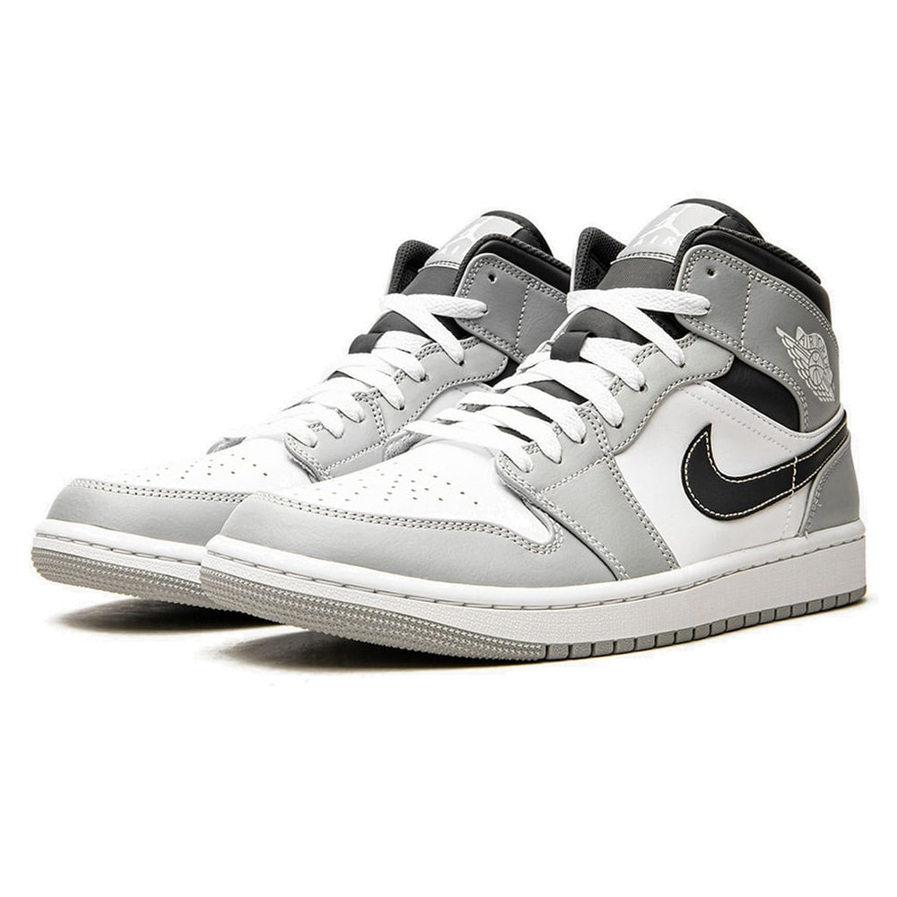 Air Jordan 1 Mid Light Smoke Gray Anthracite