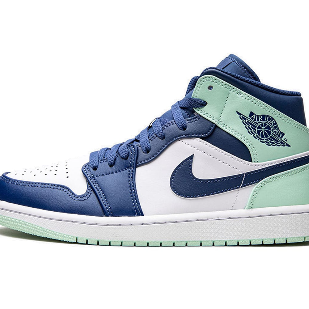 Air Jordan 1 Mid Mystic Navy Mint Foam