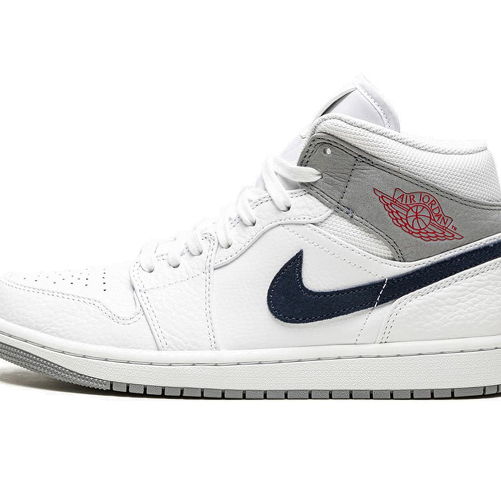 Air Jordan 1 Mid Paris White