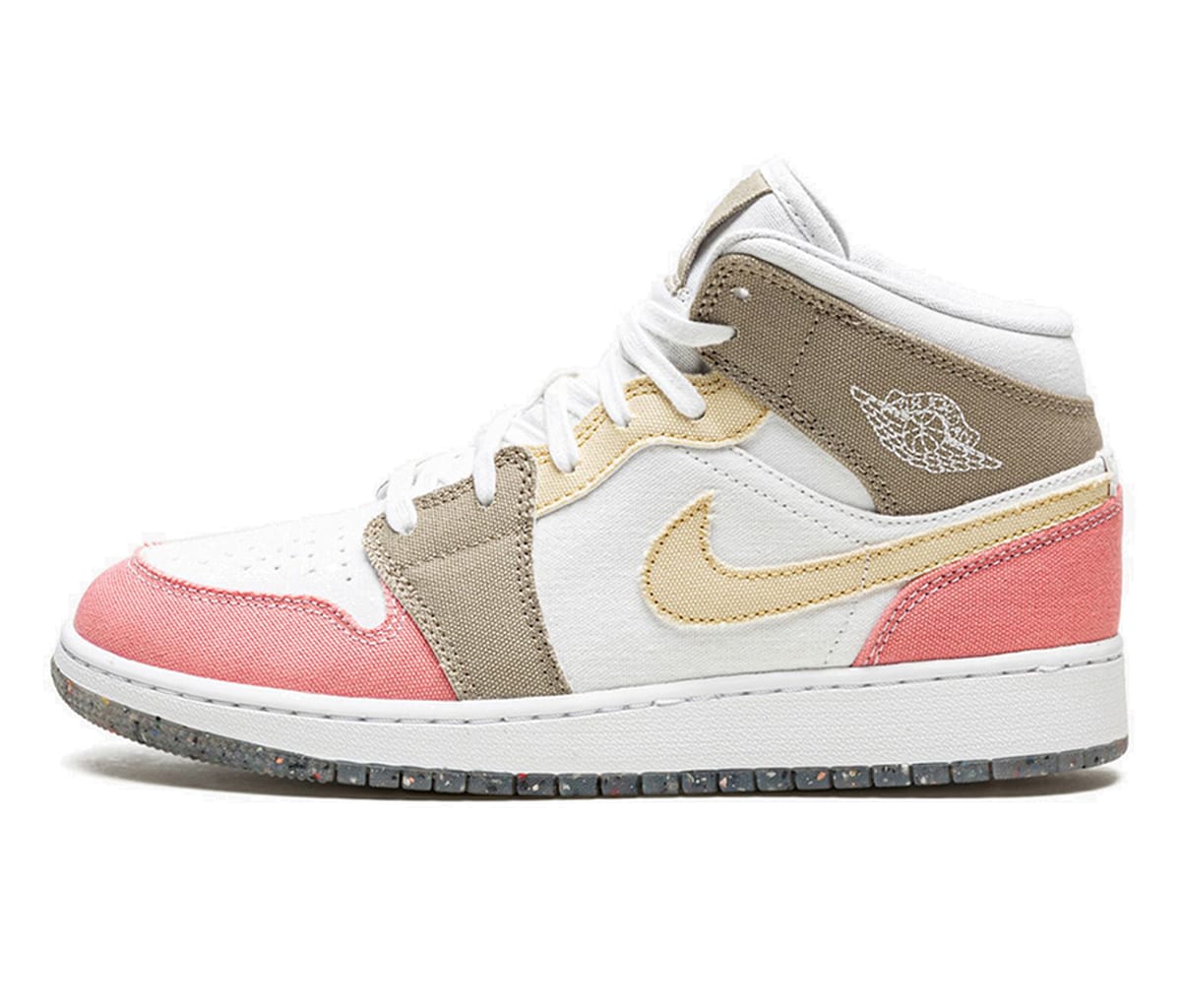 Air Jordan 1 Mid Pastel Grind (GS)