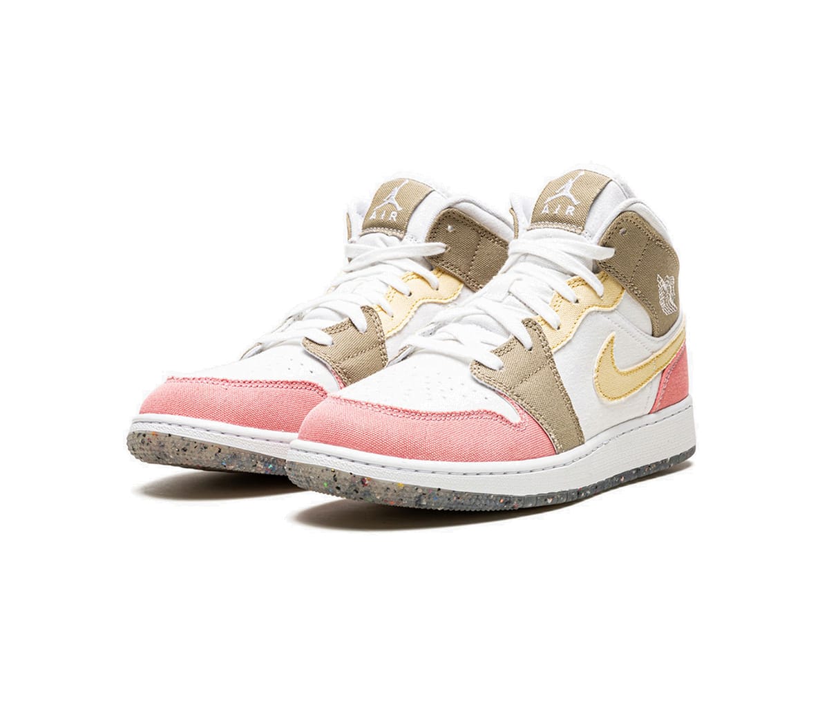 Air Jordan 1 Mid Pastel Grind (GS)