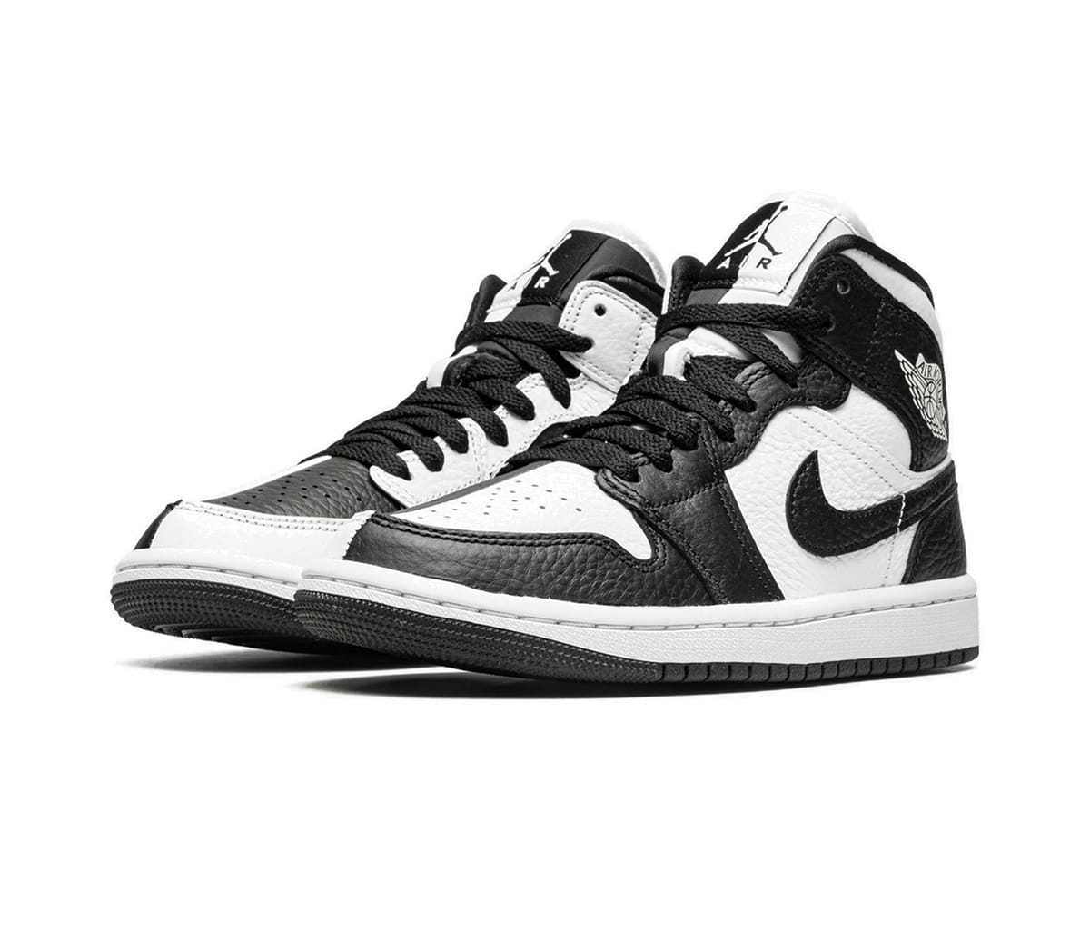 Air Jordan 1 Mid Split Black White (W)