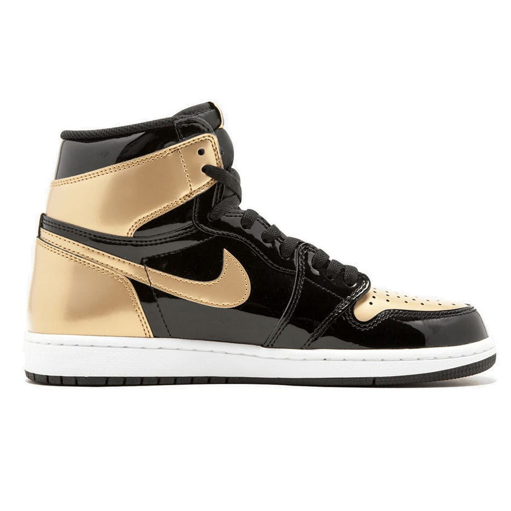 
                      
                        Air Jordan 1 Retro High Patent Gold Toe
                      
                    