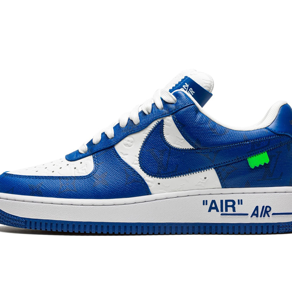 Nike Air Force 1 Low Louis Vuitton By Virgil Abloh White Royal