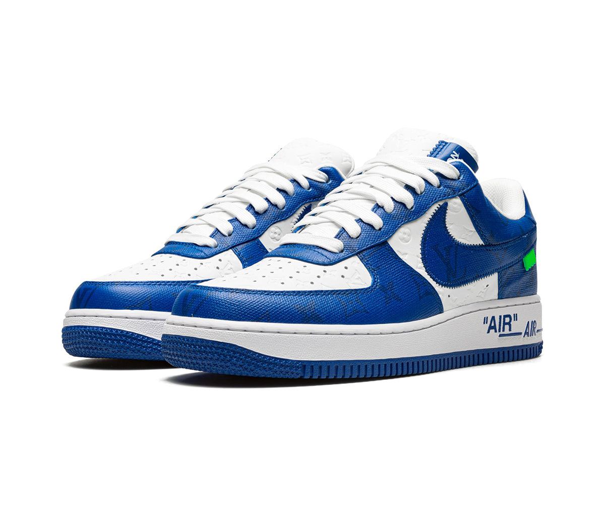 Nike Air Force 1 Low Louis Vuitton By Virgil Abloh White Royal