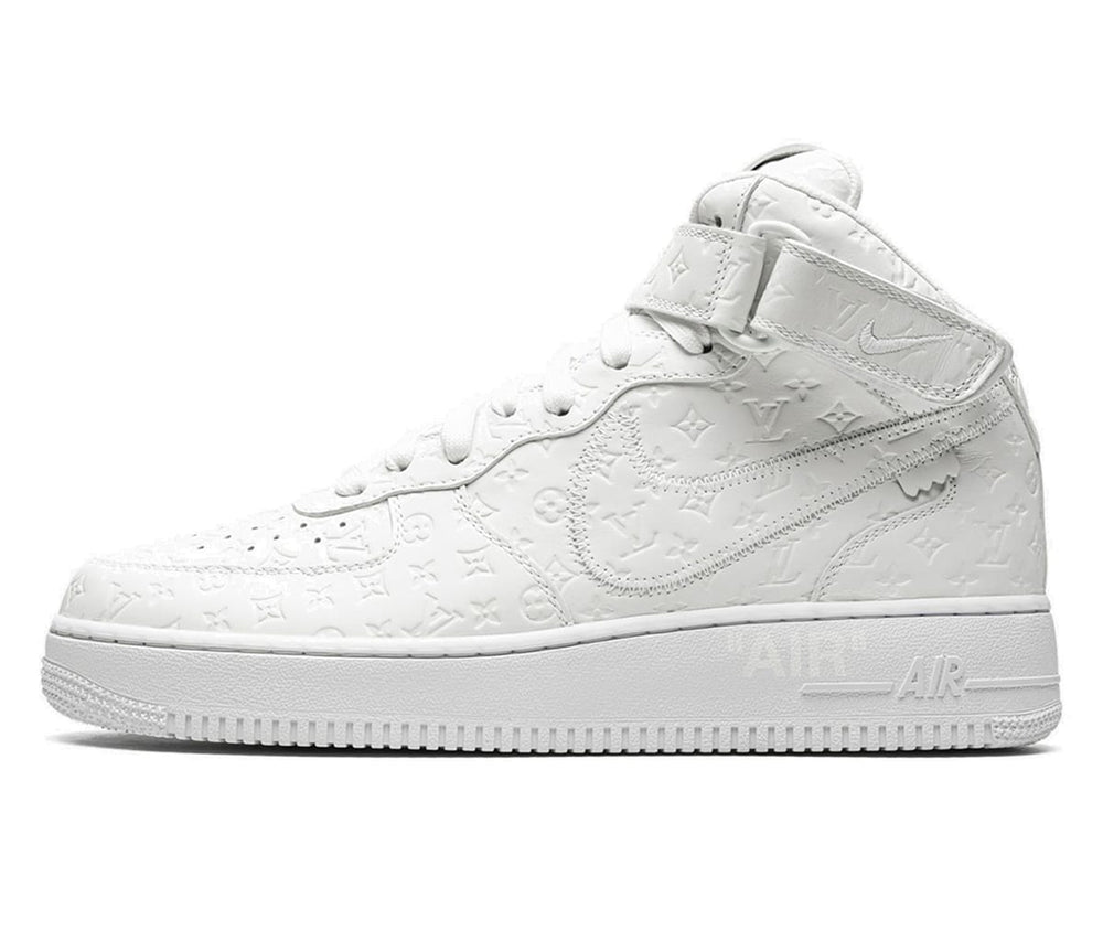 Nike Air Force 1 Mid Louis Vuitton By Virgil Abloh White