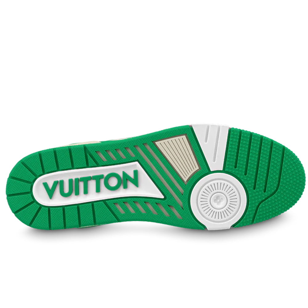 Louis Vuitton Trainer #54 Signature White Green