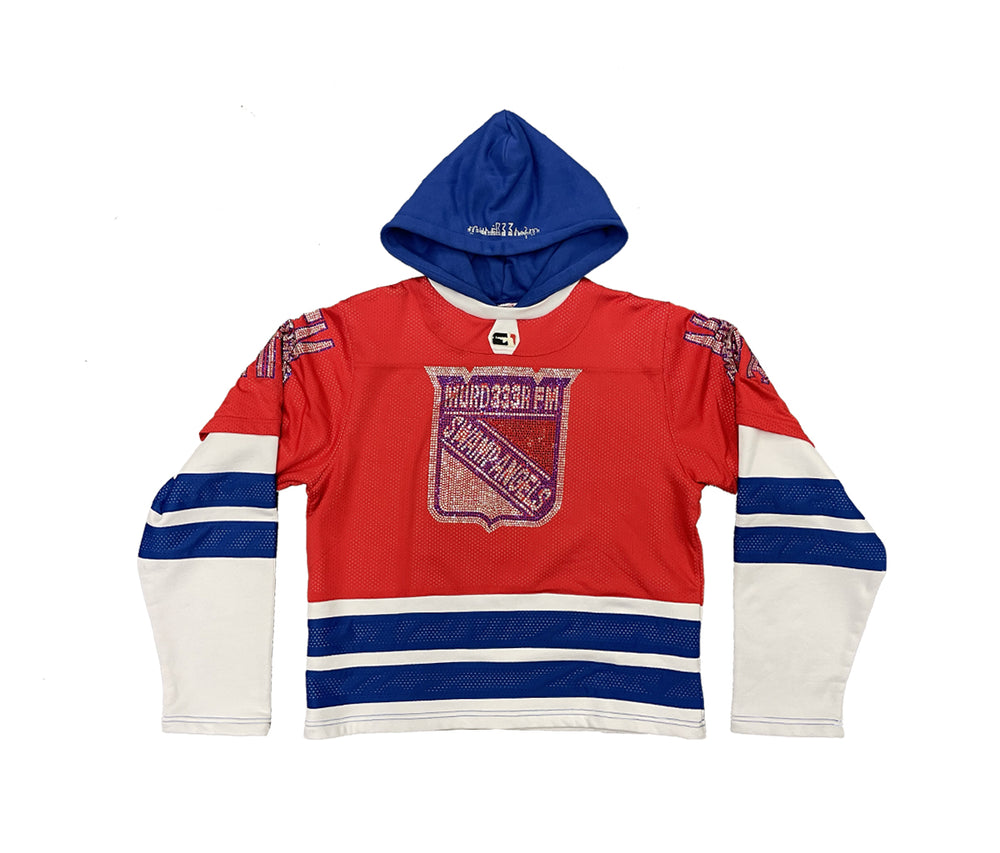 Murd333r.fm Swamp Angels Hockey Jersey Hoodie