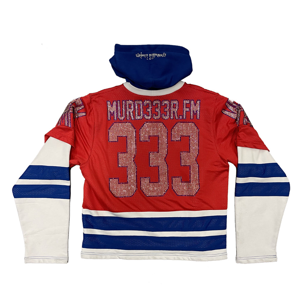 
                      
                        Murd333r.fm Swamp Angels Hockey Jersey Hoodie
                      
                    