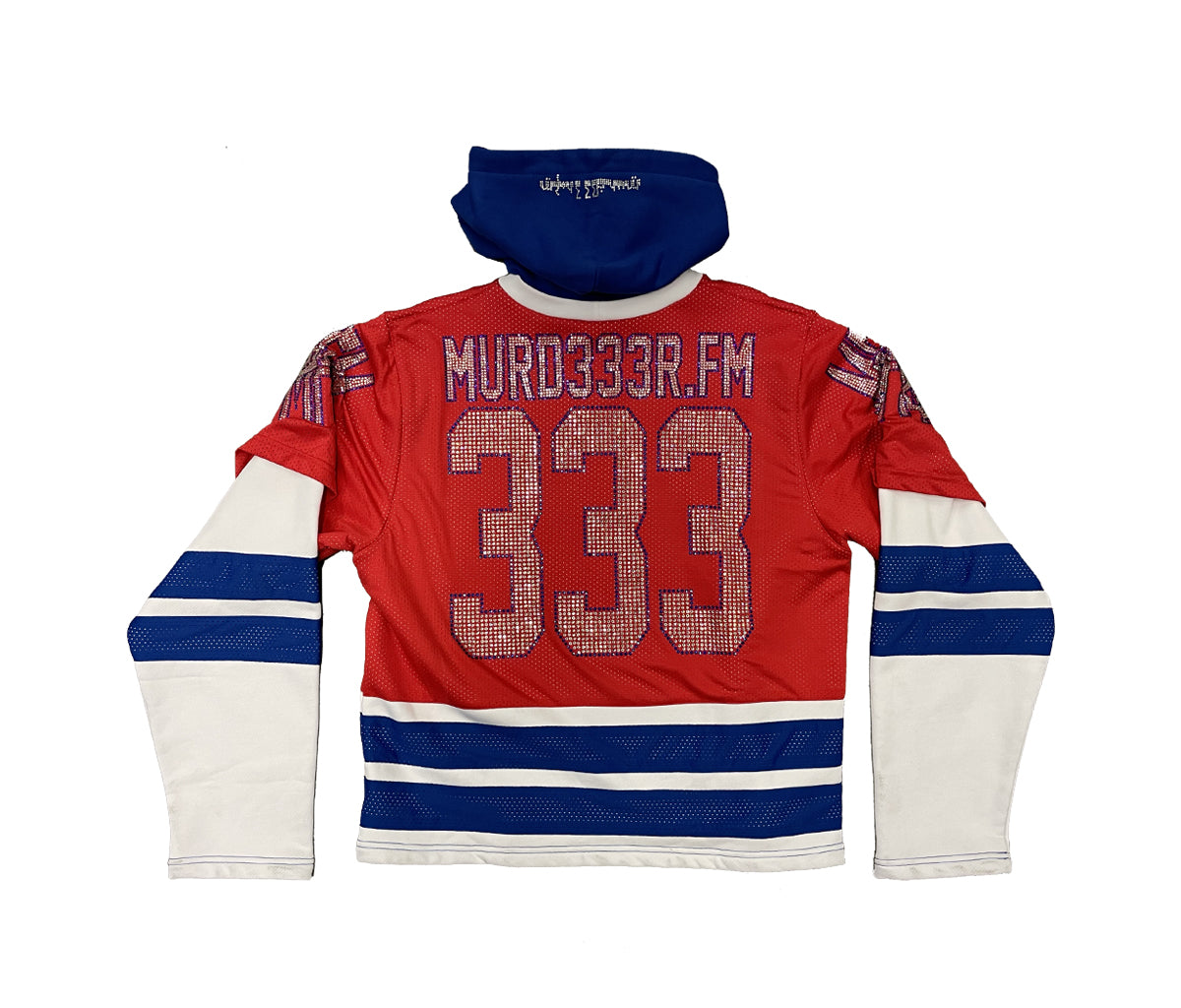 Murd333r.fm Swamp Angels Hockey Jersey Hoodie