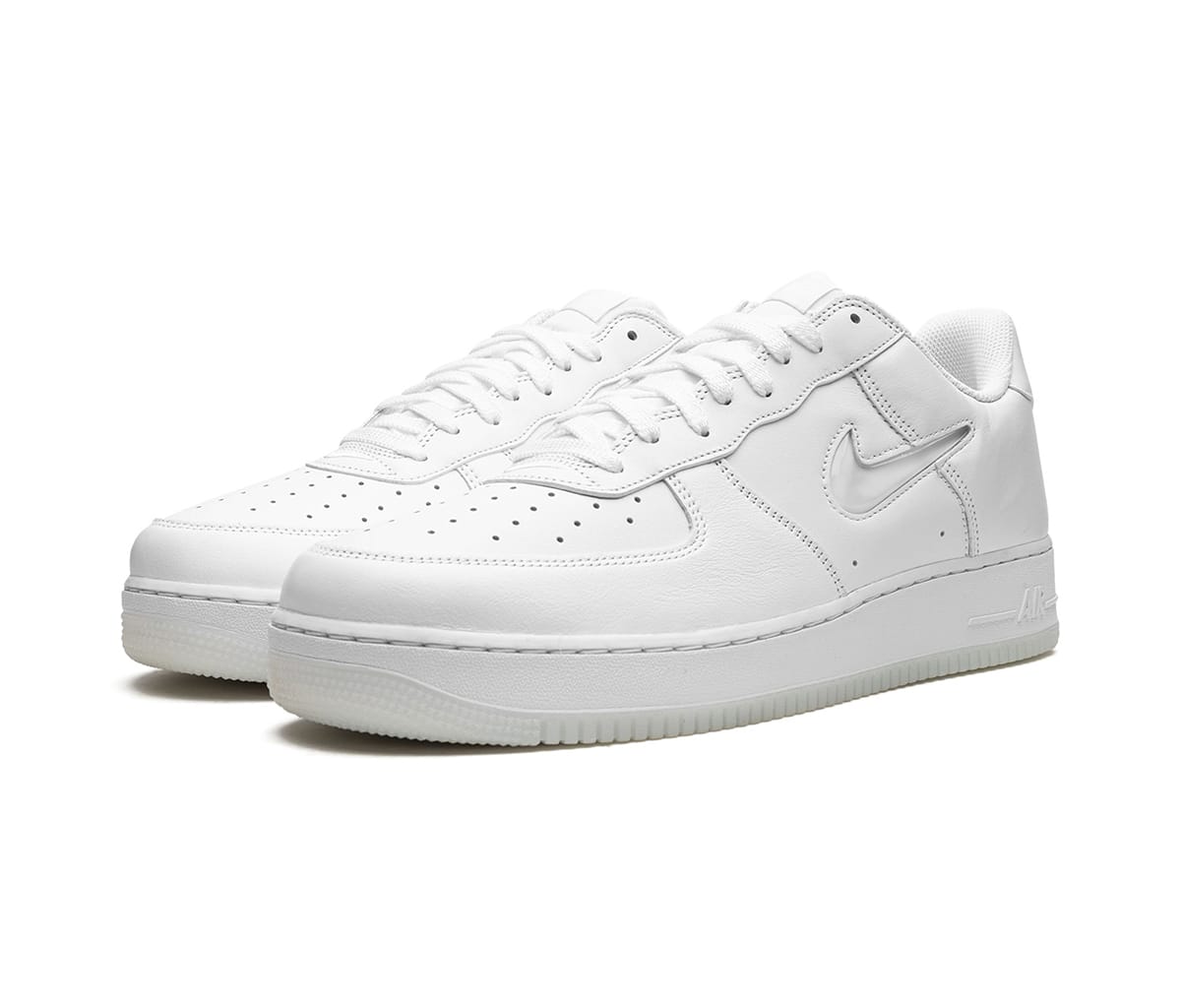 Nike Air Force 1 Low Color of the Month Jewel Swoosh Triple White