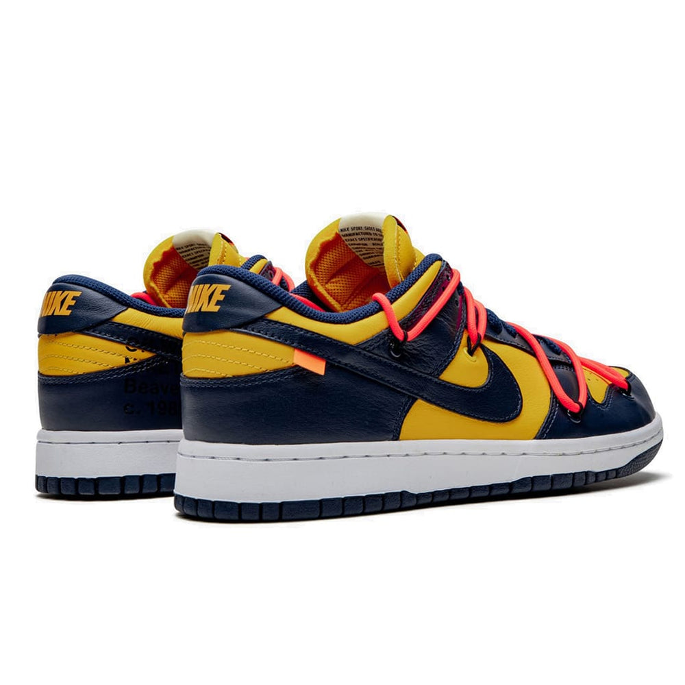 
                      
                        Nike Dunk Low Off-White University Gold Midnight Navy
                      
                    