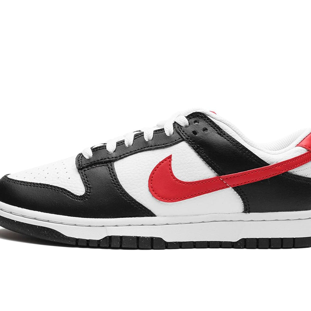 Nike Dunk Low Red Swoosh Panda