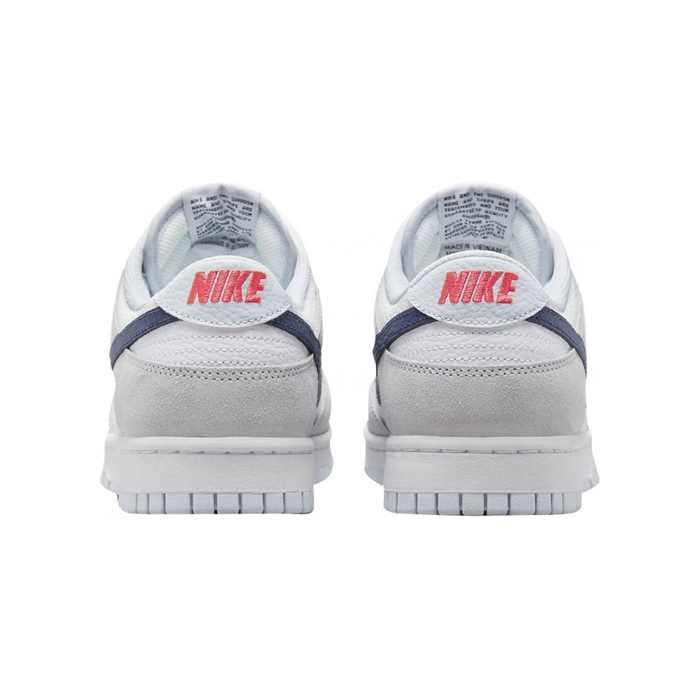 
                      
                        Nike Dunk Low White Grey Navy Aqua Mini Swoosh
                      
                    