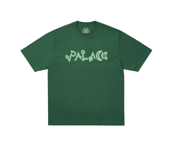 Palace Navigation T-Shirt Racey Green – Palace