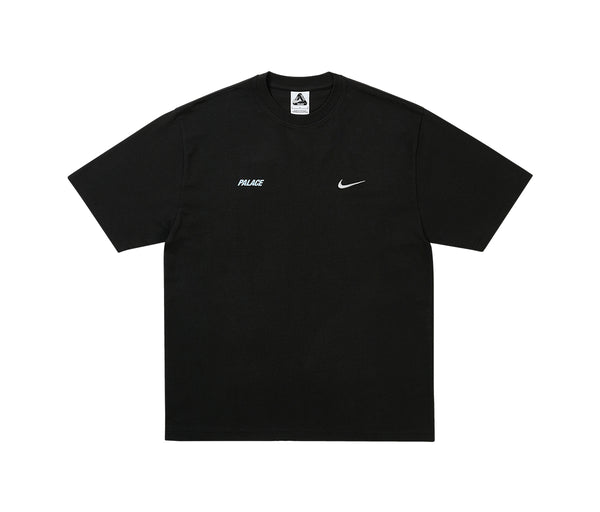 Palace Nike Font Swoosh T-shirt Black – Palace