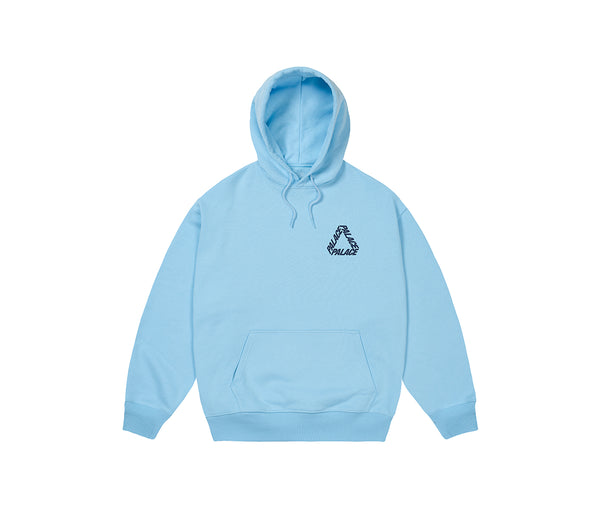 Palace P3 Print Hood Skyline Blue – Palace