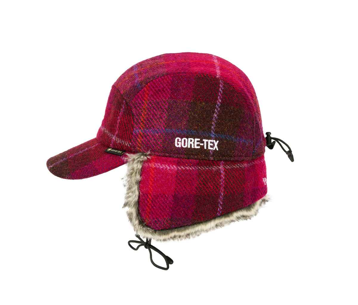 Palace Vivienne Westwood GORE-TEX Shooting Cap Plaid Pink