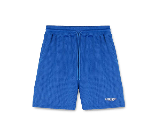 Represent Owners Club Mesh Shorts Cobalt – Represent