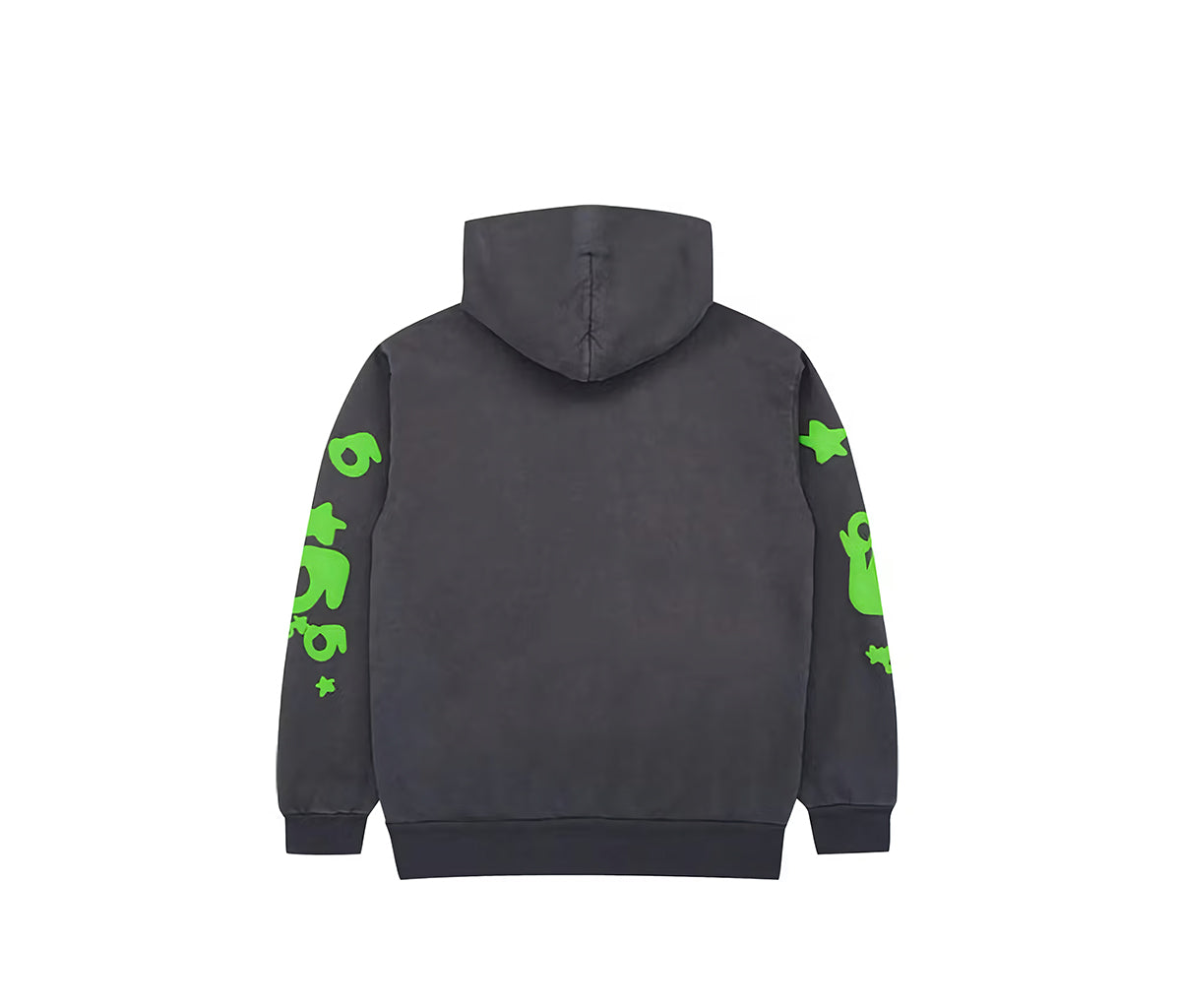 Sp5der Worldwide Beluga Hoodie Slate Grey