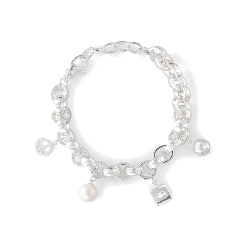 
                      
                        Stussy Icon Charm Bracelet Sterling Silver
                      
                    