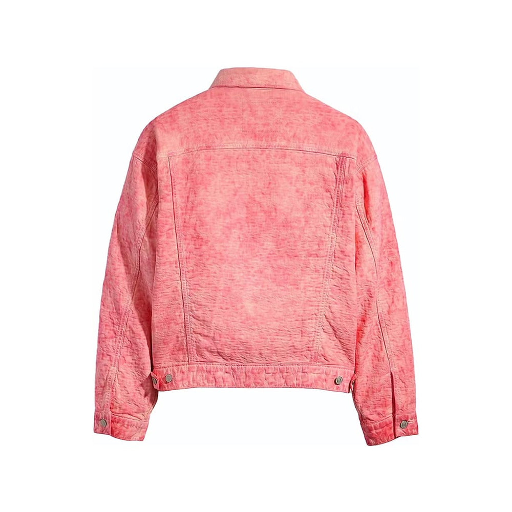 Stussy x Levi's Dyed Jacquard Jacket Pink