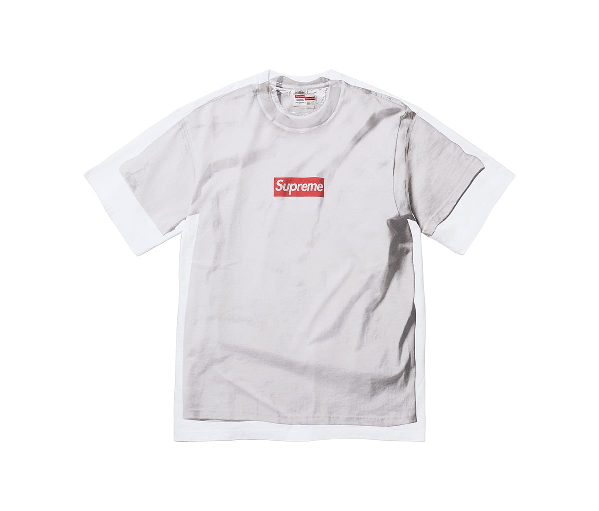 Supreme MM6 Maison Margiela Box Logo Tee White