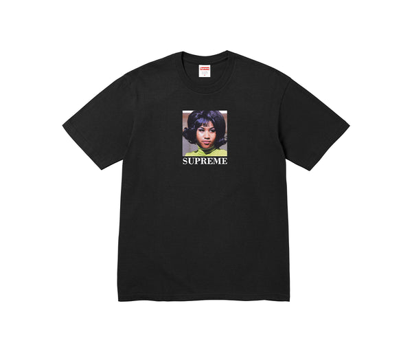 Supreme Aretha Tee Black – Supreme