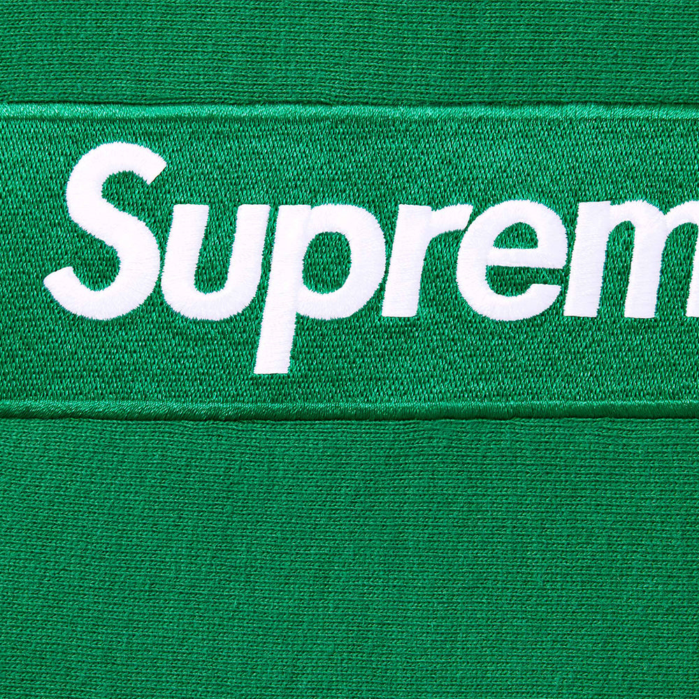 Supreme Box Logo Hooded Sweatshirt Green (FW24)