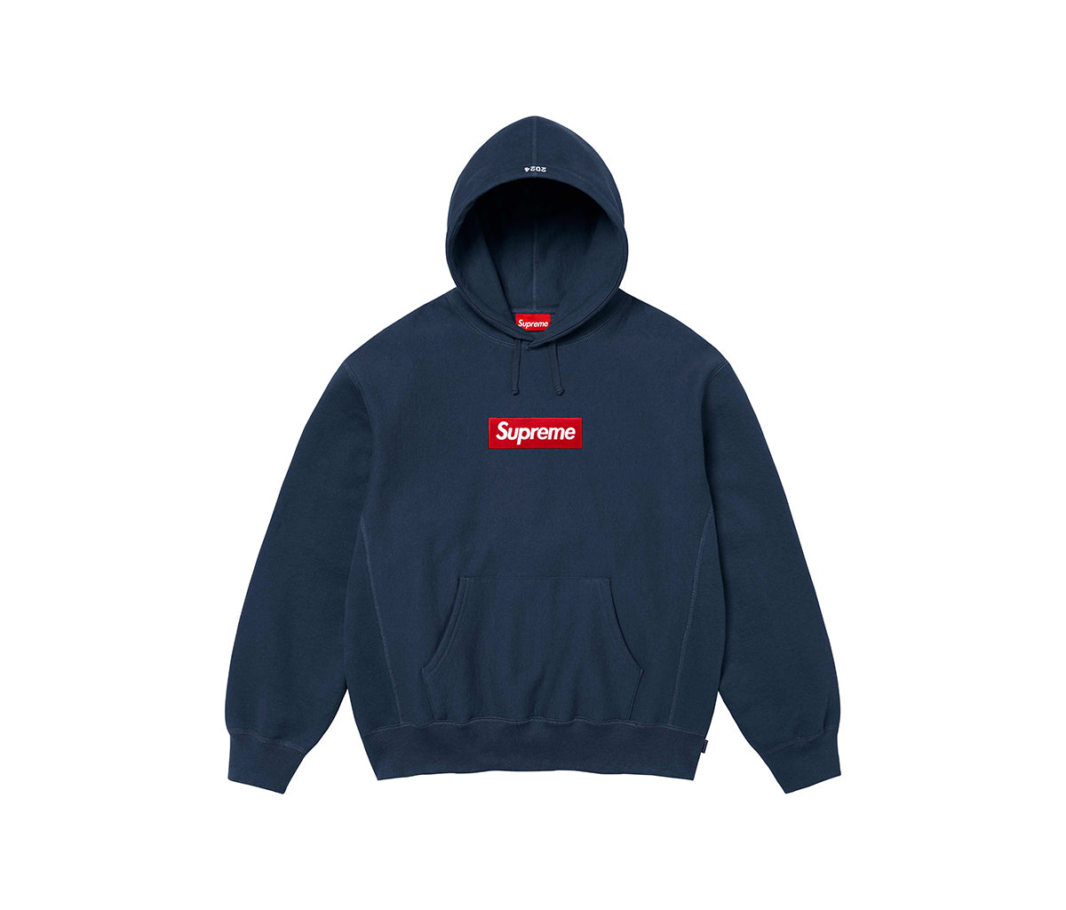 Supreme Box Logo Hooded Sweatshirt Navy (FW24)