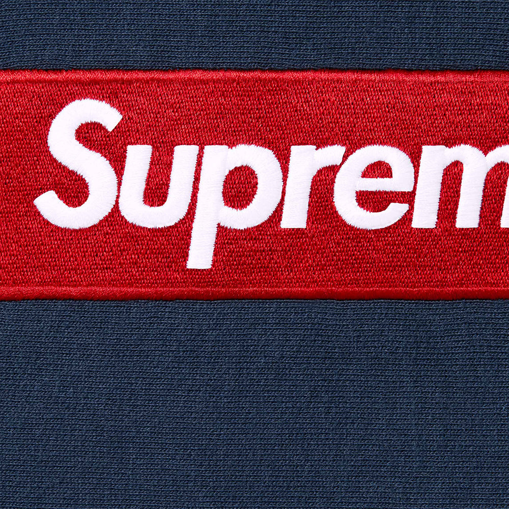 Supreme Box Logo Hooded Sweatshirt Navy (FW24)