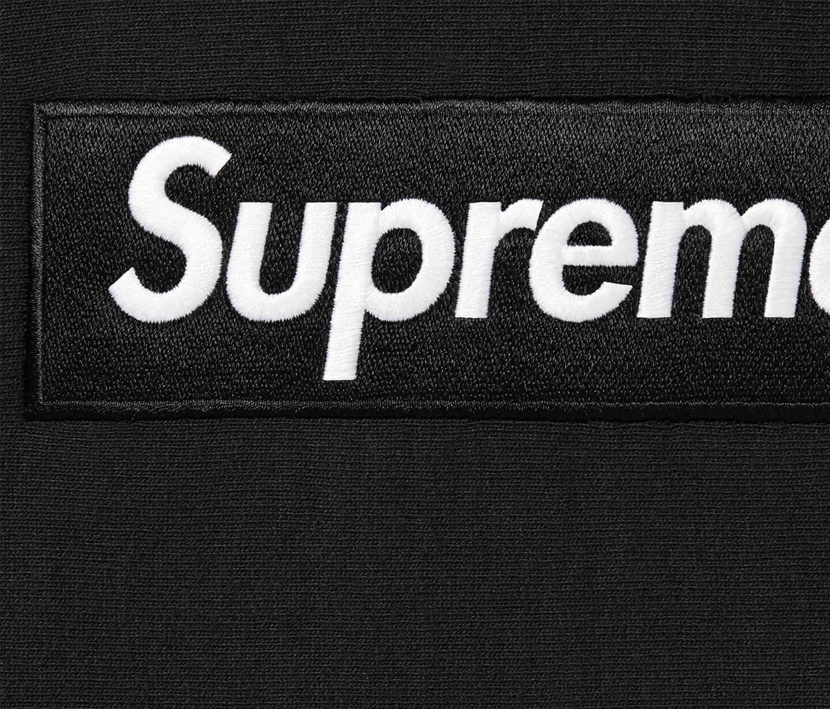 Supreme Box Logo Hooded Sweatshirt Black